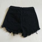 We The Free Free People  curvy high waist black denim shorts 24 Photo 2