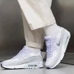 Nike New Air Max 90 LTR GS Violet Frost Photo 0