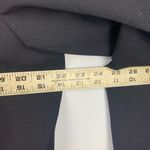 Garnet Hill  size 12 large dark navy blue Classic wool Blazer work casual pro Photo 9