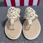 Circus by Sam Edelman Circus NY by Sam Edelman Canyon Laser Cut Faux Shearling Thong Sandal Photo 2