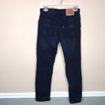 Levi's Levi’s Juniors’ 14 / Women’s 27 511 Slim Dark Wash Skinny Denim Jeans Photo 6