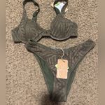 Olive Green Bikini Set Size M Photo 0