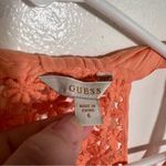 Guess Twisted Tank Handkerchief Hem Dress Coral Peach 6 Photo 10