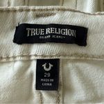 True Religion ‎ Sadie Belted Denim Cargo Mini Skirt Size 29 Photo 8