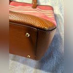 Ralph Lauren Striped Cotton Canvas Purse/Tote Photo 11
