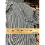 J.Crew Women’s  Navy/White Academia Workwear Pinstripe School Boy Blazer Size 4 Photo 5