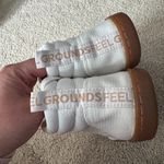 FeelGrounds Barefoot Minimalist Highrise Knit Shoes Lace Up Women's Size 7 White Photo 5