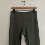 Zyia Active Light n Tight High Rise 7/8 Leggings Winter Olive Vibrations Size 12 Photo 7