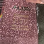 Barbie x ALDO Barbietessy Collection Pink Stiletto Heel Monogrammed B Size 9 NEW Silver Photo 14