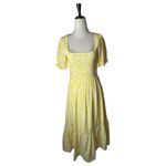 Lost + Wander  Dress Women Small Yellow Floral Sweet Summer Daze Midi NWT Boho‎ Photo 1