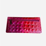 Brahmin Melbourne ADY Slim Bifold Wallet Clutch VOLTAGE VIOLET Pink Magenta Photo 1