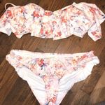 Light Pink Floral Bikini Set Size M Photo 0