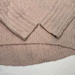 ALLSAINTS  Wool Blend Mock Neck‎ Chunky Knit Sweater Womens Medium Mauve Pink Photo 2