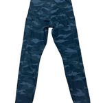 Athleta  women's small ultimate camo 7/8 tight leggings black lulu gym Photo 2