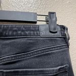 American Eagle  The Dream Jean Super Hi-Rise Jegging Black Stretch Dark Wash Sz 8 Photo 4