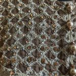 Pakistani Indian Desi Party Wear Maxi Dress (Flawed) Refer to pics Color Green Photo 3