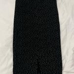 Philosophy  Women’s Black White Polka Dot Pencil Stretch Skirt Small Photo 4