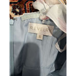 Women’s Reverly Light Blue Floral Chiffon Bridesmaid Maxi Dress Size 16 Photo 4