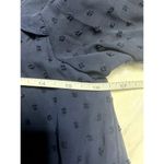 Crystal Doll Clip Dot Mini Dress with Ruffles and Long Sleeves Sheer Polka Dot Photo 7