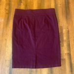 Maurice's  Pencil Skirt Large Burgundy Mini Stretch Fitted Classic Pull on Photo 5