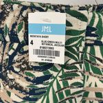 J. McLaughlin  Montaya Blue/Green Botanical Jacquard Shorts Photo 3