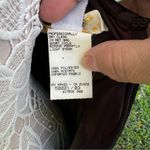 Jessica McClintock Vintage Black Formal Embroidered Halter Evening Gown Size 6 Photo 8