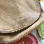 Lucky Brand Crossbody Leather Tan Flap Saddle EUC Photo 3