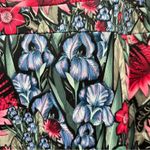 ASOS  Purple Pink Green Floral Print Sleeveless Sheath Midi Dress Size‎ 14 Photo 6