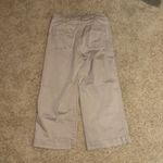 OAT New York Women's taupe Wide Leg Cropped High Rise Casual Pants Size 8/29 Tan Photo 10