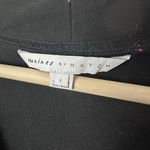 The Nines By Hatch Maternity Black Floral Sweatshirt Cardigan Large Pockets NEW Size undefined Photo 3