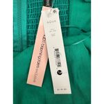 AQUA  Green Midi Dress Square Neck Sleeveless Tie‎ Front Smocked Back Photo 8