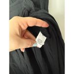 SO  Faux Wrap Maxi Skirt Women's Small Black Fairy Goth Whimsigoth Pull On Flowy Photo 5