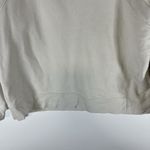 Veronica Beard Sweatshirt Womens Small Cream Ivory Natti Crop French Terry Pima Photo 2