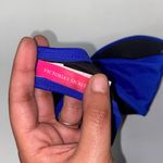 Victoria's Secret  Blue Strappy Criss-Cross Strapless Bikini Swim Top Women's 34D Photo 5