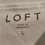 Loft  White Camisole Top Photo 8