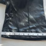 Revice Denim NWT Revice Venus flares supernova faux leather pants black size 26 Photo 15