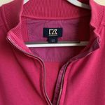 Cutter and Buck  Women’s Quarter Zip Mock Neck Pullover Sweater (Sz XL) Pink Photo 2