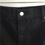 Banana Republic  Denim Mini Skirt Women Size 12 Black Pockets Casual Cargo NWT Photo 1