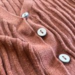 Free People  Intimately pullover brown ribbed stretch knit vest Size XS Photo 5