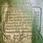 Coach  Bottle Green Leather Weekend Backpack Large Daypack 9943 USA COA Photo 7