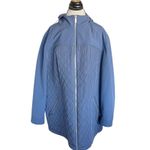 Calvin Klein Womens Jacket Sz XL Quilted Hooded Soft Shell Winter Cozy Snow Photo 2