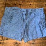 J Crew paper bag lightweight denim size 0 relaxed shorts Blue Photo 0
