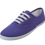 Amazon Purple Canvas Sneakers Photo 0