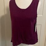 Athleta NWT Linen Criss Cross Tank Sz S Photo 0
