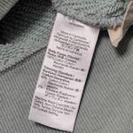 Madewell  Airyterry Sage Half Zip Oversized Sweatshirt Pullover Women size Small Photo 7