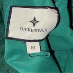 Tuckernuck Green Faye Tie Back Blouse Shirt Top size Medium Photo 8