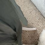 Lucky Brand Green Midi Shirt Dress with Notched Collar Photo 6