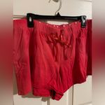 Cacique  elastic waist drawstring cotton pajama shorts pocket size 18/20 Photo 1