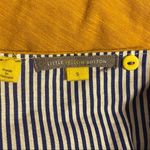 Anthropologie  Little Yellow Button‎ mustard orange top size small Photo 9