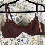 SKIMS  FITS EVERYBODY LACE UNDERWIRE BRA‎ COCOA 44A brown NWT Photo 3